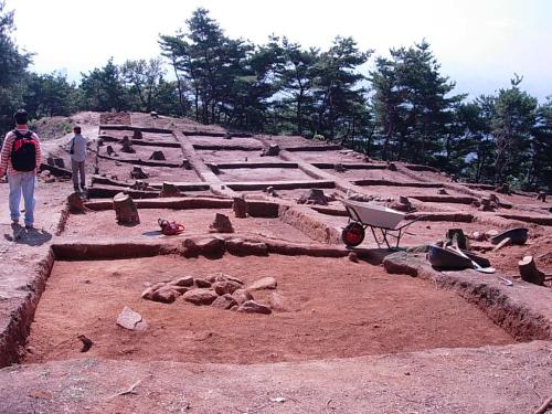 아차산3보루 발굴중아차산(05-10-11) 이미지