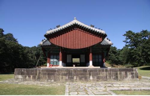 구리 동구릉 건원릉 정자각 이미지