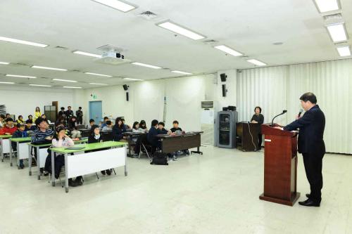 구리시어린이생태탐사단 수료식 이미지