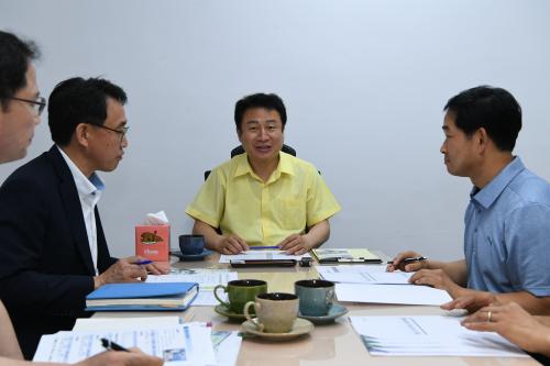 민선7기 제16대 시장취임 주요사업장 및 시설 방문(2일차) 이미지