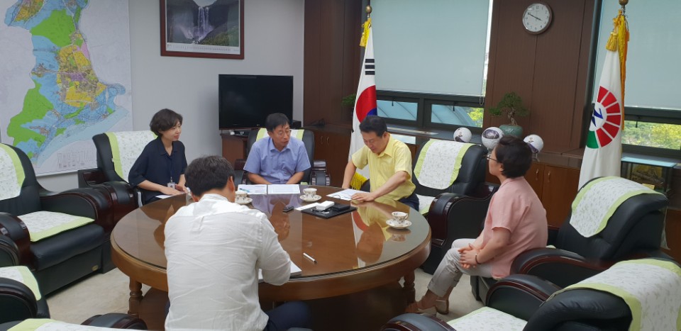 안승남 시장 2018. 7. 31일자 시정 활동 이미지 2 - 본문에 자세한설명을 제공합니다.