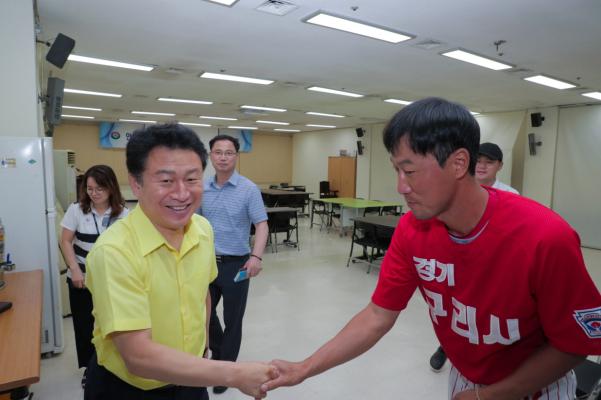 구리시립리틀야구단 격려 이미지