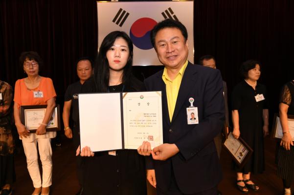 2018년 8월 구리시청 월례조회 이미지