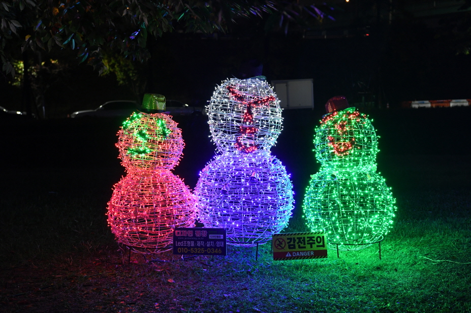 코스모스단지 LED 야경 이미지 17 - 본문에 자세한설명을 제공합니다.