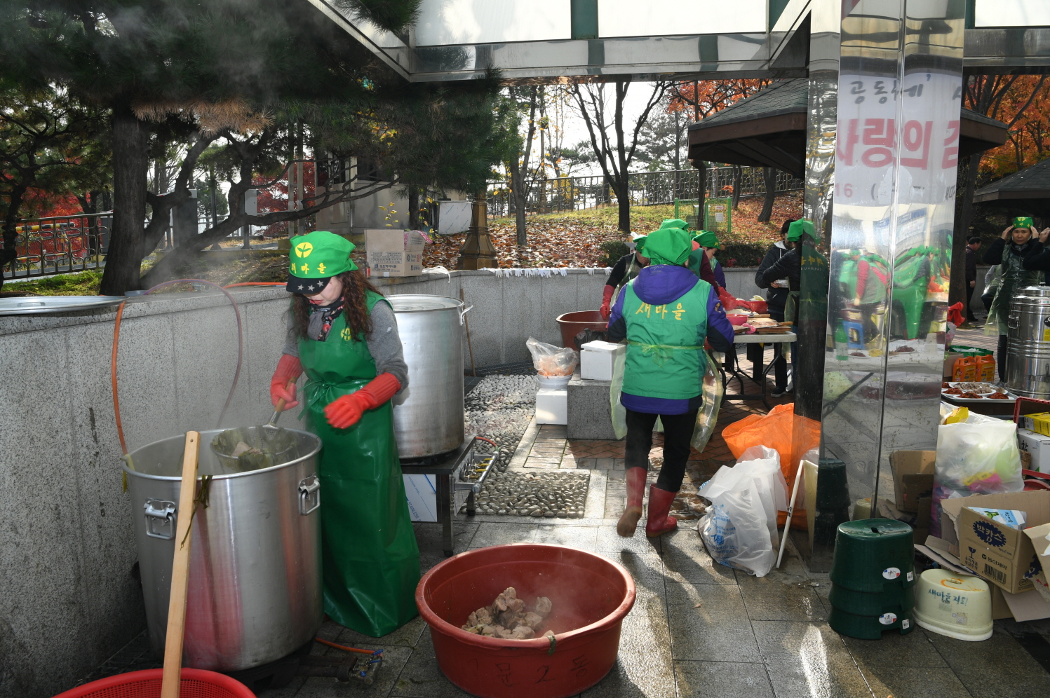 2018 사랑의 김장 나눔 행사 이미지 14 - 본문에 자세한설명을 제공합니다.
