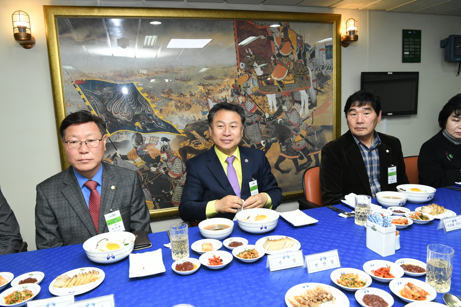 구리시-광개토대왕함 Battle Flag 교환식 행사 이미지 16 - 본문에 자세한설명을 제공합니다.