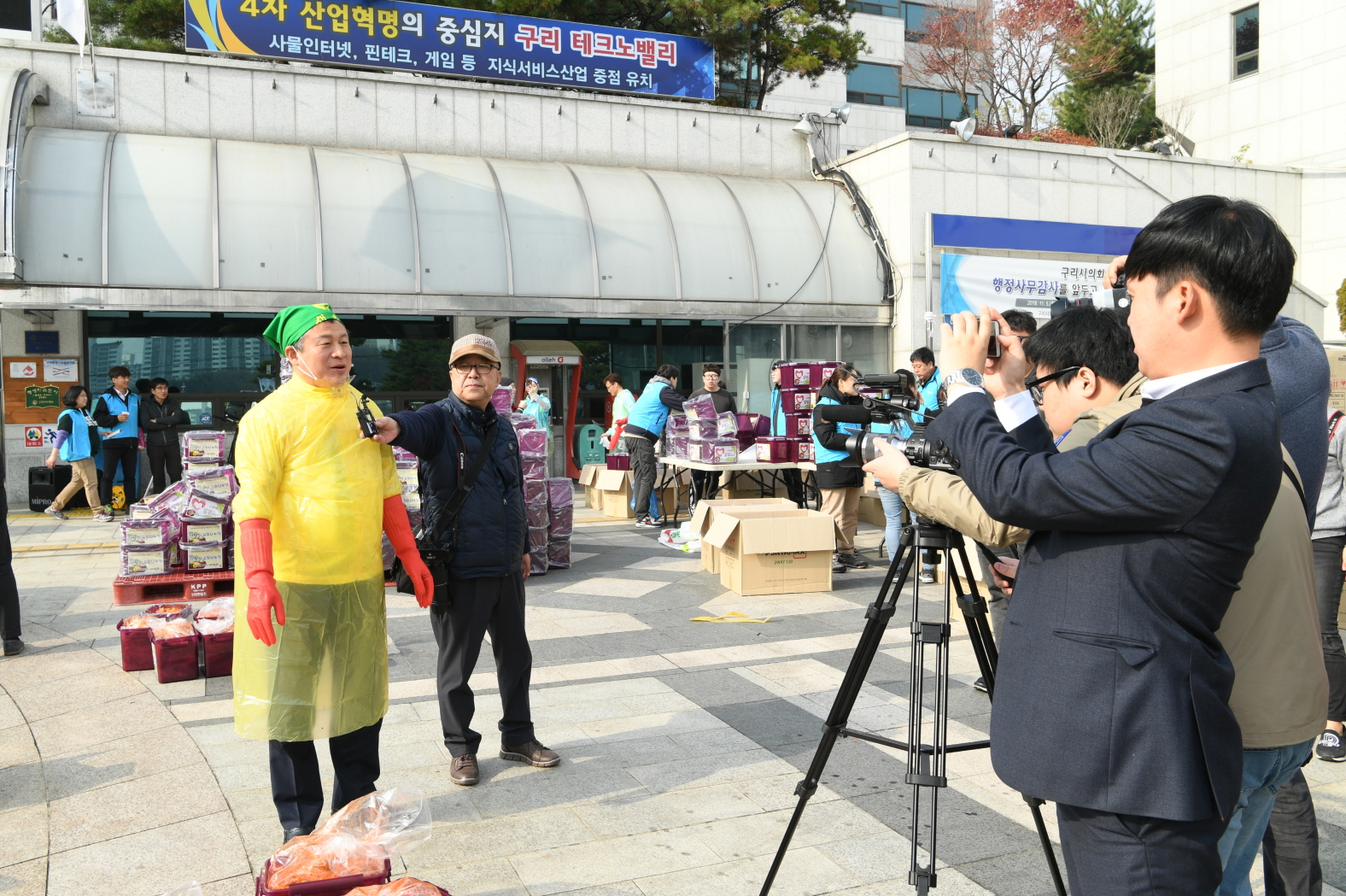 2018 사랑의 김장 나눔 행사 이미지 13 - 본문에 자세한설명을 제공합니다.