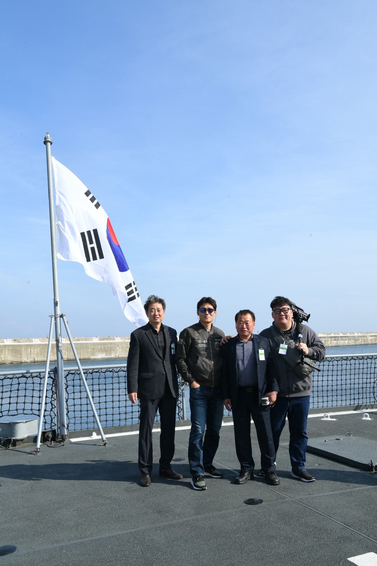 구리시-광개토대왕함 Battle Flag 교환식 행사 이미지 10 - 본문에 자세한설명을 제공합니다.