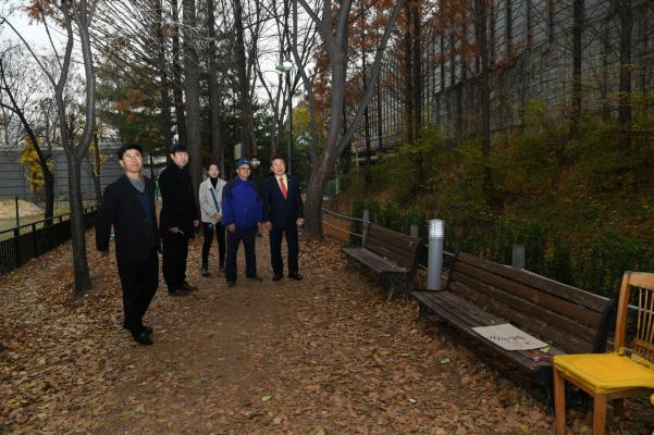 마을정원 조성사업 준공식 이미지