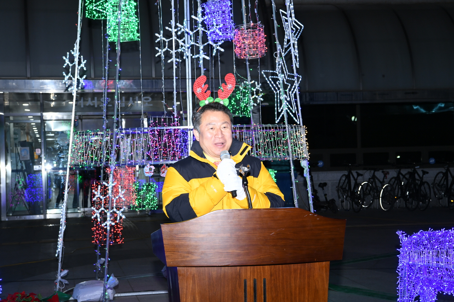 2018년 구리시청 크리스마스 점등식 이미지 11 - 본문에 자세한설명을 제공합니다.