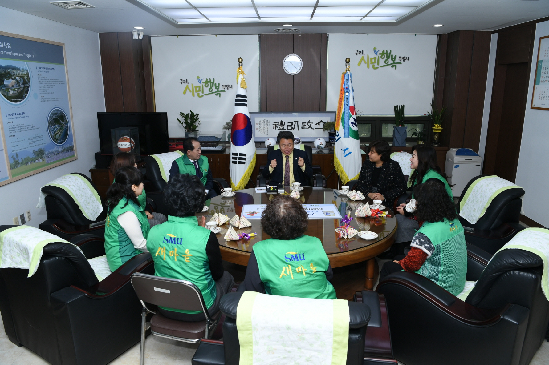 새마을부녀회 복조리 전달 이미지 7 - 본문에 자세한설명을 제공합니다.