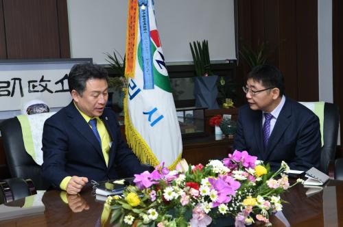 건강보험공단 구리지사장과의 간담회 이미지