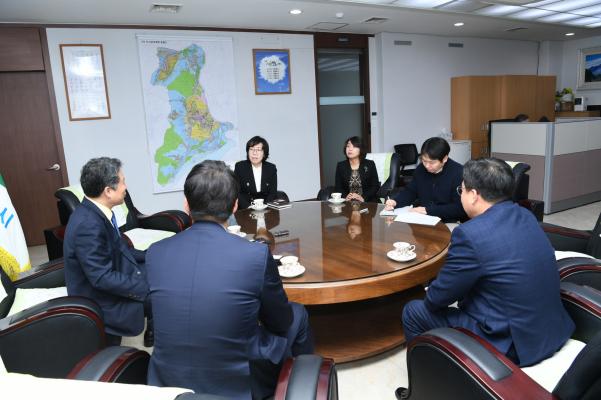 국민은행 구리시 본부장 방문 이미지