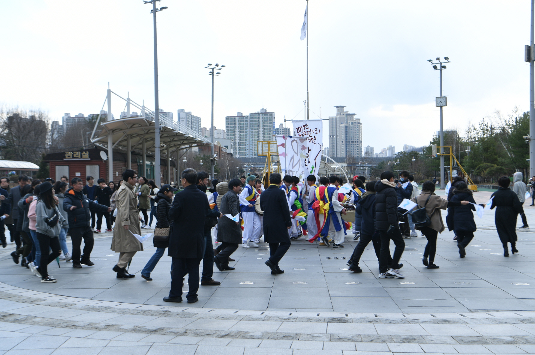 DMZ 평화인간띠 운동 구리남양주양평 본부 발대식 이미지 2 - 본문에 자세한설명을 제공합니다.