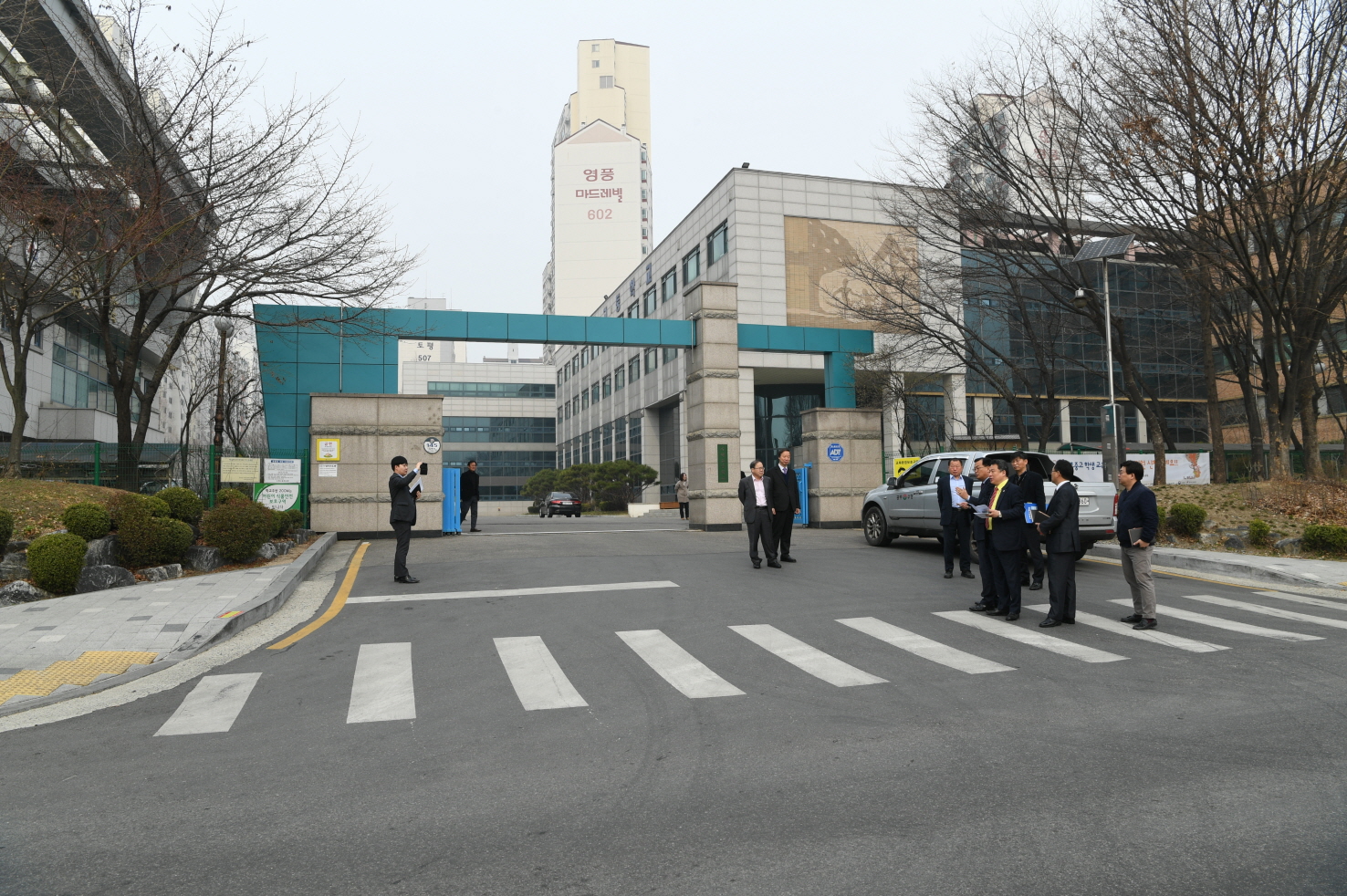 수택고등학교 앞 도로시설 점검 이미지 12 - 본문에 자세한설명을 제공합니다.