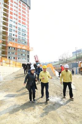 2019년 국가안전대진단 및 해빙기 대비 공사현장 안전점검 이미지