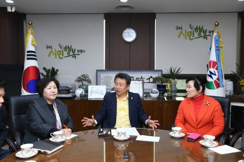 한국예술총연합회회장, 각 분과 지부장들과 간담회 이미지