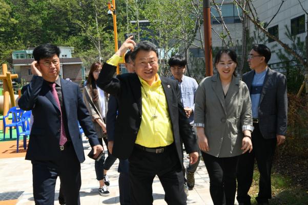 한다리 어린이공원 준공식 이미지