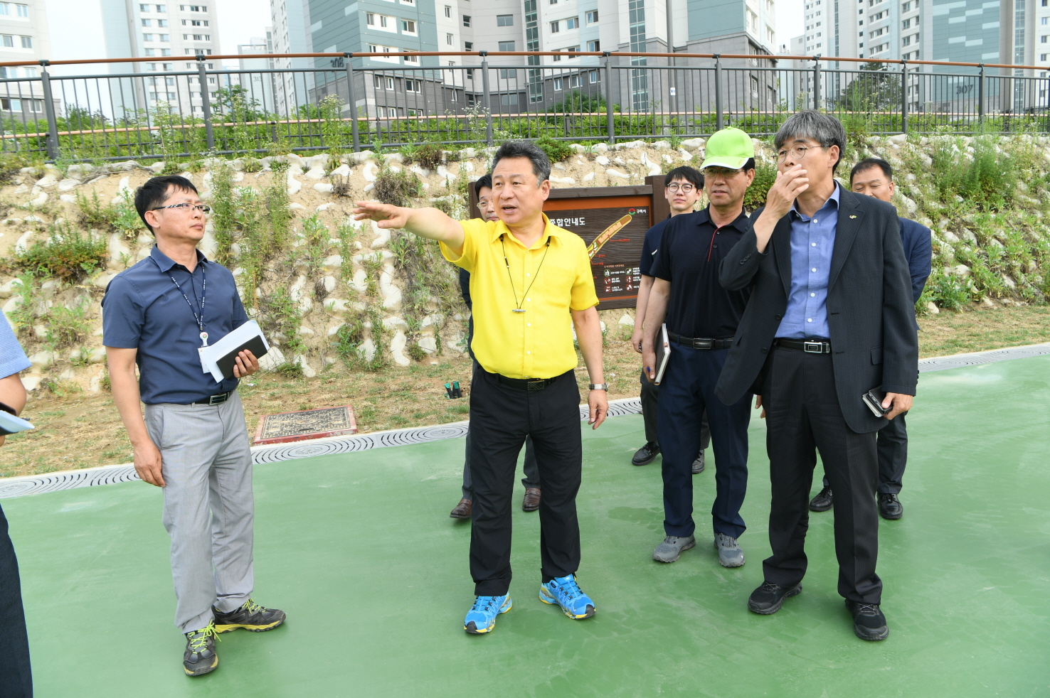 갈매지구 저류지 현장 확인 이미지 7 - 본문에 자세한설명을 제공합니다.
