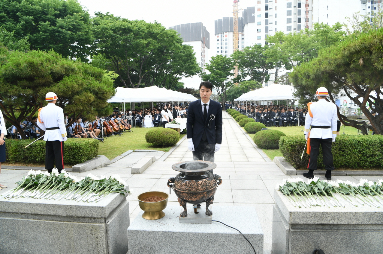 제64회 현충일 추념식 2-1 이미지 2 - 본문에 자세한설명을 제공합니다.