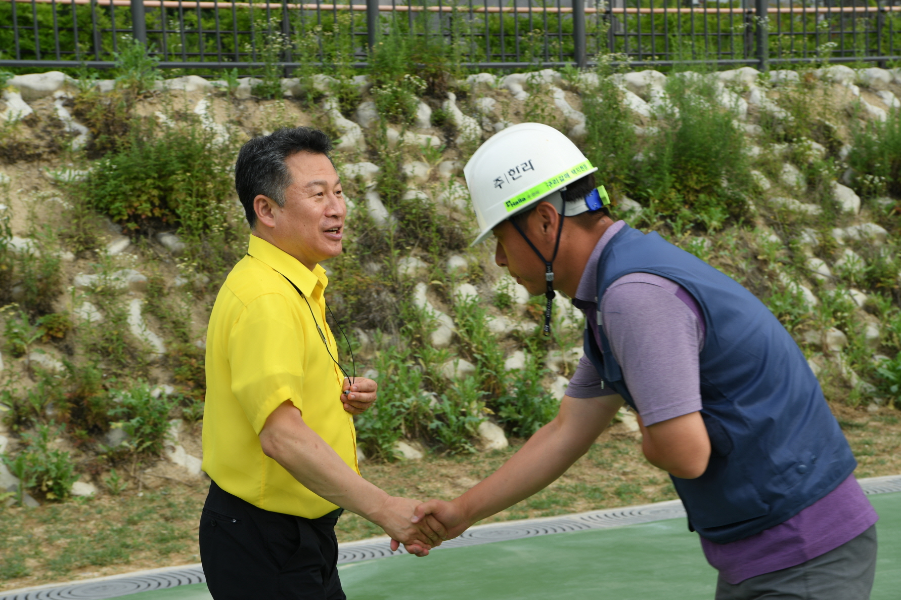 갈매지구 저류지 현장 확인 이미지 3 - 본문에 자세한설명을 제공합니다.