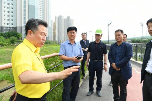 갈매지구 저류지 현장 확인 이미지