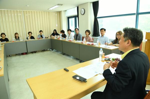 보건.복지분야 업무협업 TF팀 회의 이미지