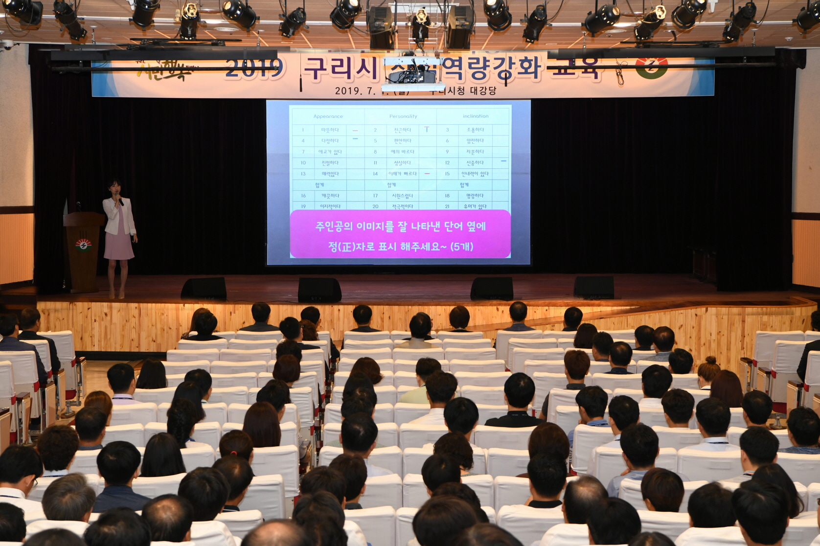 7월 월례조회(취임1주년) 이미지 4 - 본문에 자세한설명을 제공합니다.