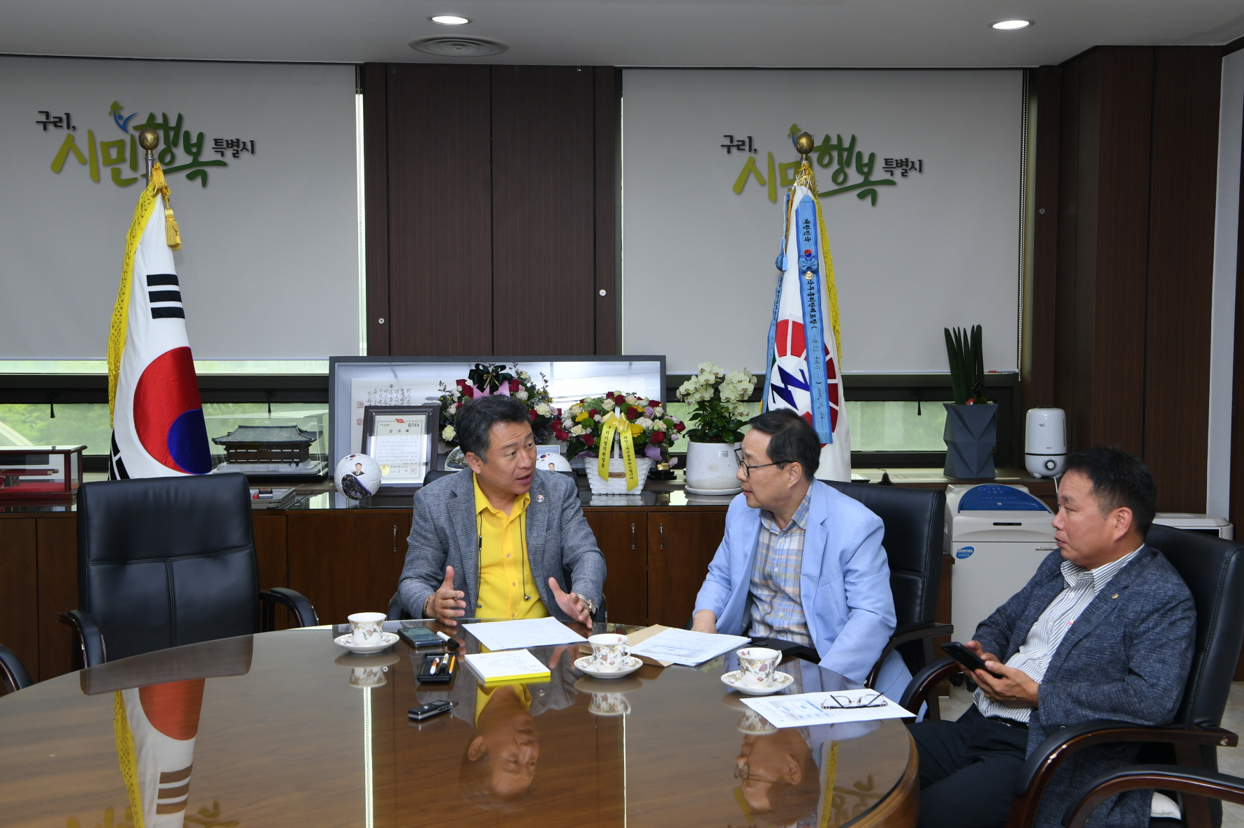 구리시아파트입주자연합회 회장님과 간담회 이미지 9 - 본문에 자세한설명을 제공합니다.