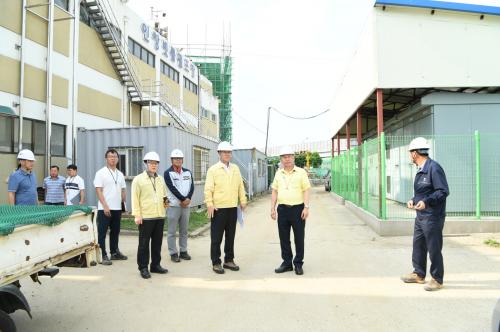 수방시설 현장 점검 이미지