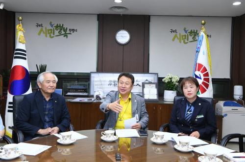 실버경찰봉사대 및 녹색어머니회 간담회 이미지