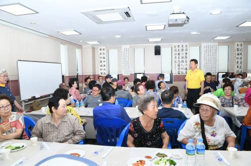 수택1동 새마을 어르신 삼계탕 대접 이미지