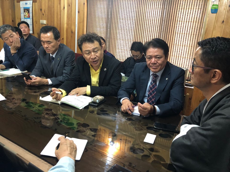 안승남 구리시장, 부탄 주요인사 면담 ‘행복찾기’ 분주 이미지 2 - 본문에 자세한설명을 제공합니다.