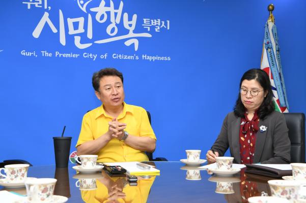 시립작은도서관협의회 임원진 간담회 이미지