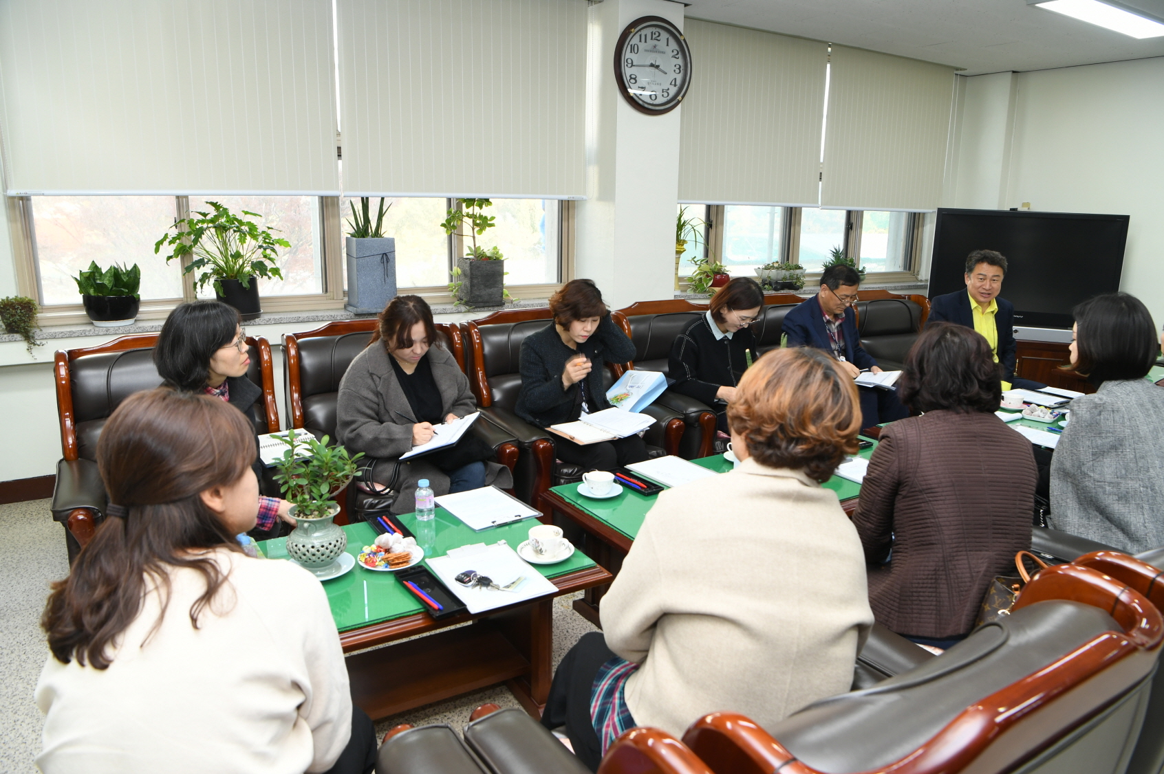 2019 학교방문 및 학교장과의 간담회 - 장자중학교 이미지 5 - 본문에 자세한설명을 제공합니다.