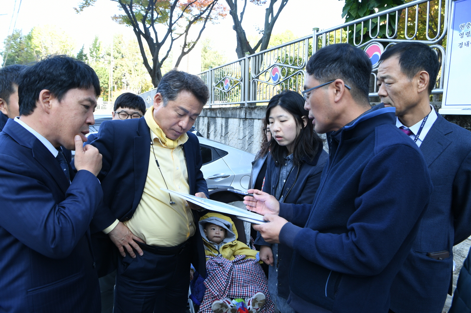 현충탑주변도로 주차관련 현장 확인 이미지 3 - 본문에 자세한설명을 제공합니다.