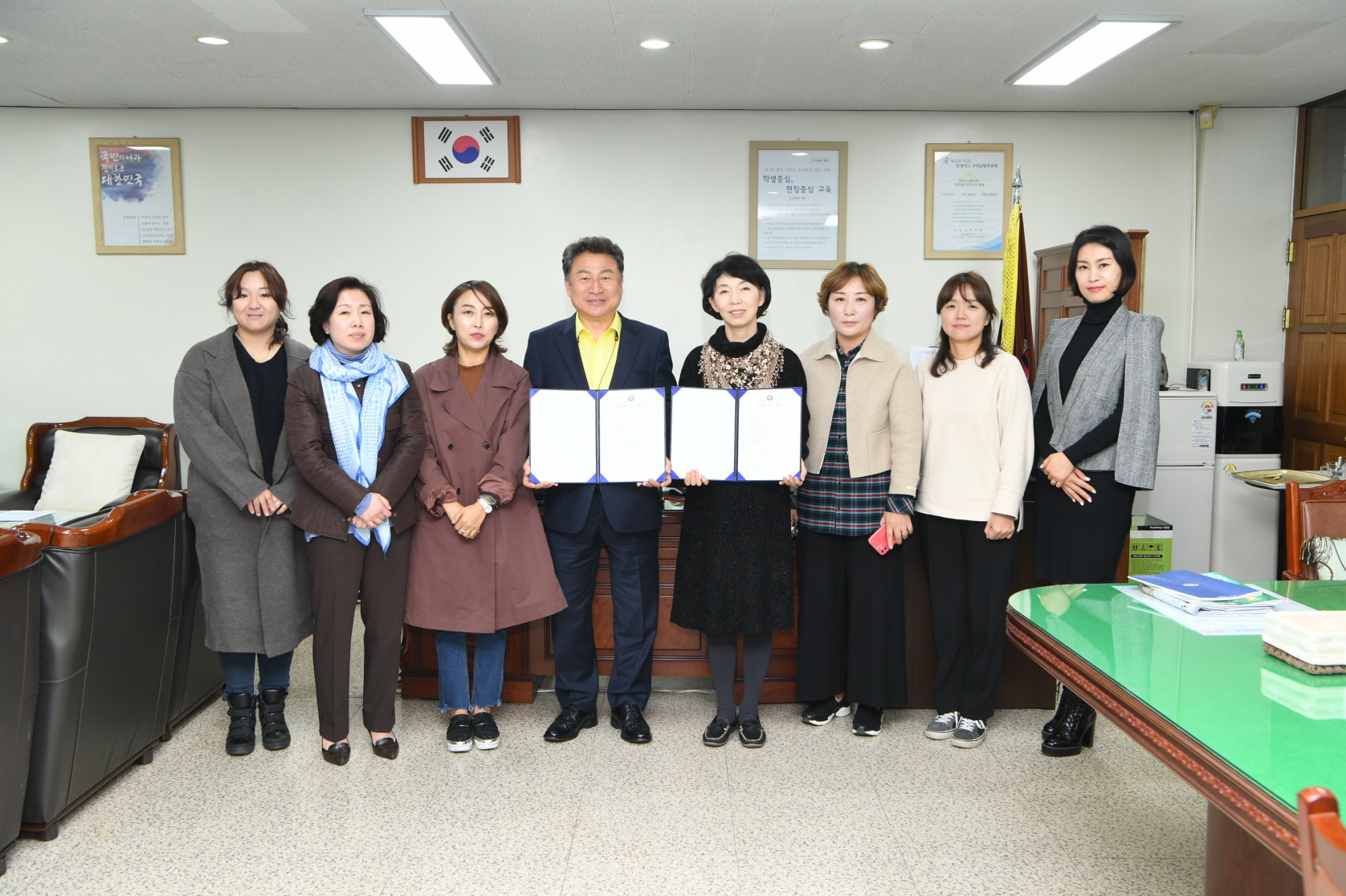 2019 학교방문 및 학교장과의 간담회 - 장자중학교 이미지 1 - 본문에 자세한설명을 제공합니다.