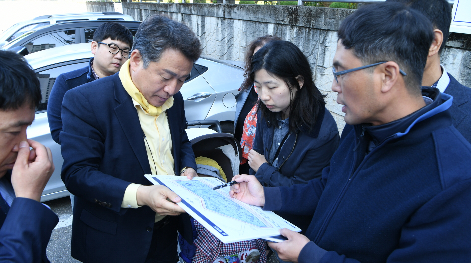 현충탑주변도로 주차관련 현장 확인 이미지 5 - 본문에 자세한설명을 제공합니다.