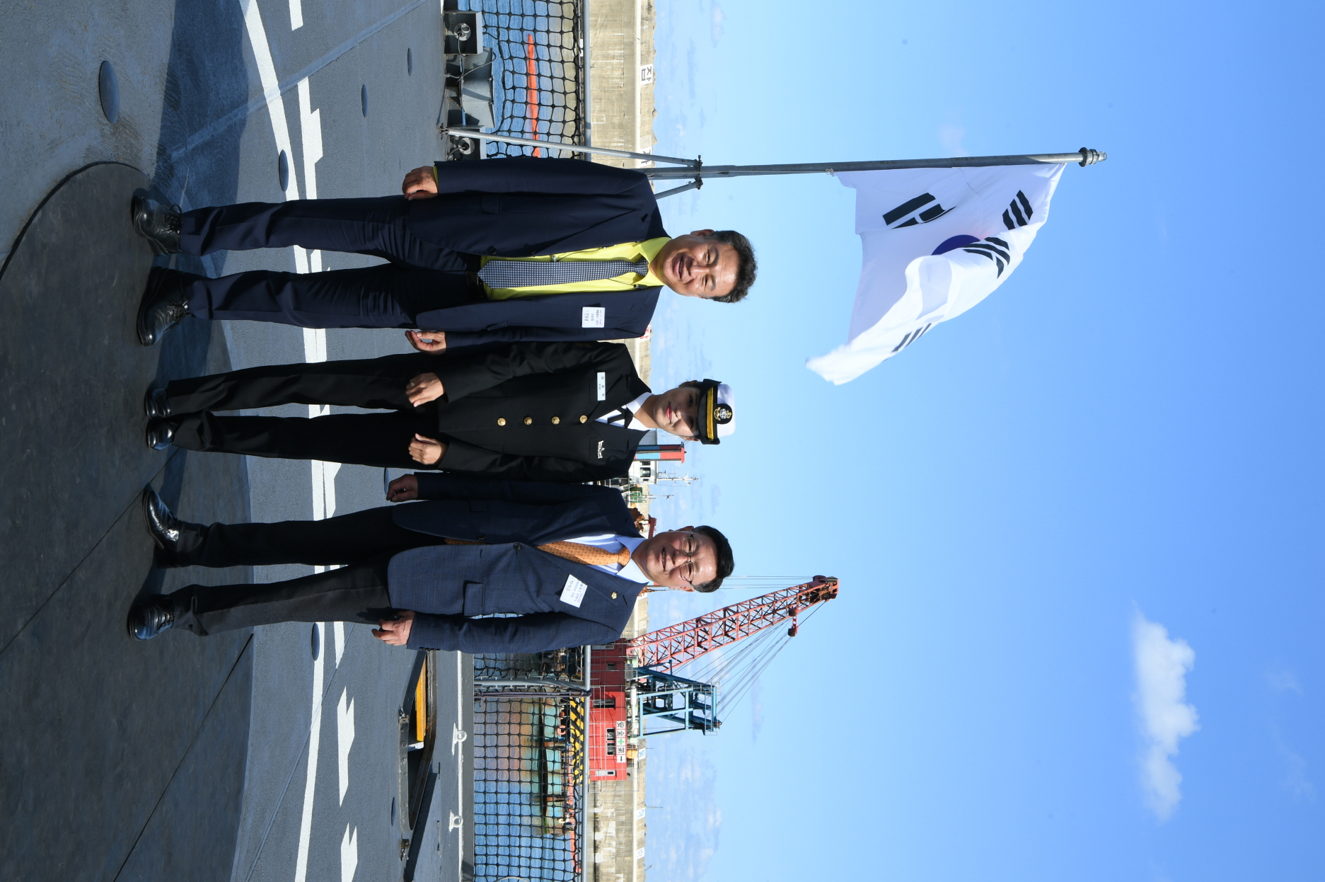 구리시 - 광개토대왕함 『Battle Flag 교환식』 3-2 이미지 11 - 본문에 자세한설명을 제공합니다.