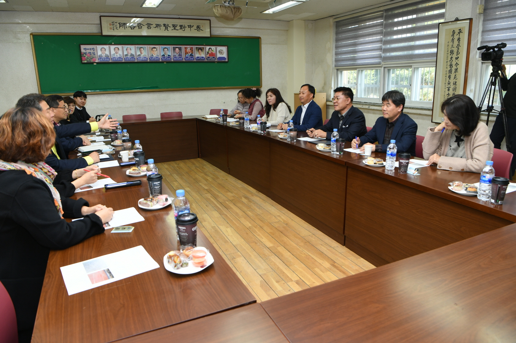 2019 학교방문 및 학교장과의 간담회 - 구리중학교 이미지 9 - 본문에 자세한설명을 제공합니다.