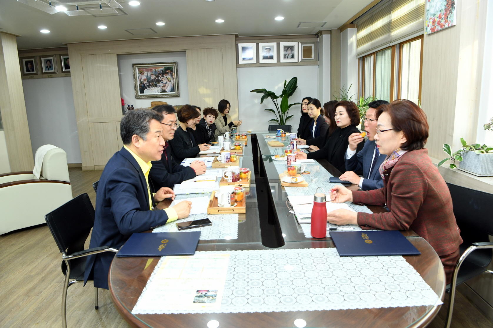 2019 학교방문 및 학교장과의 간담회 - 교문중학교 이미지 11 - 본문에 자세한설명을 제공합니다.