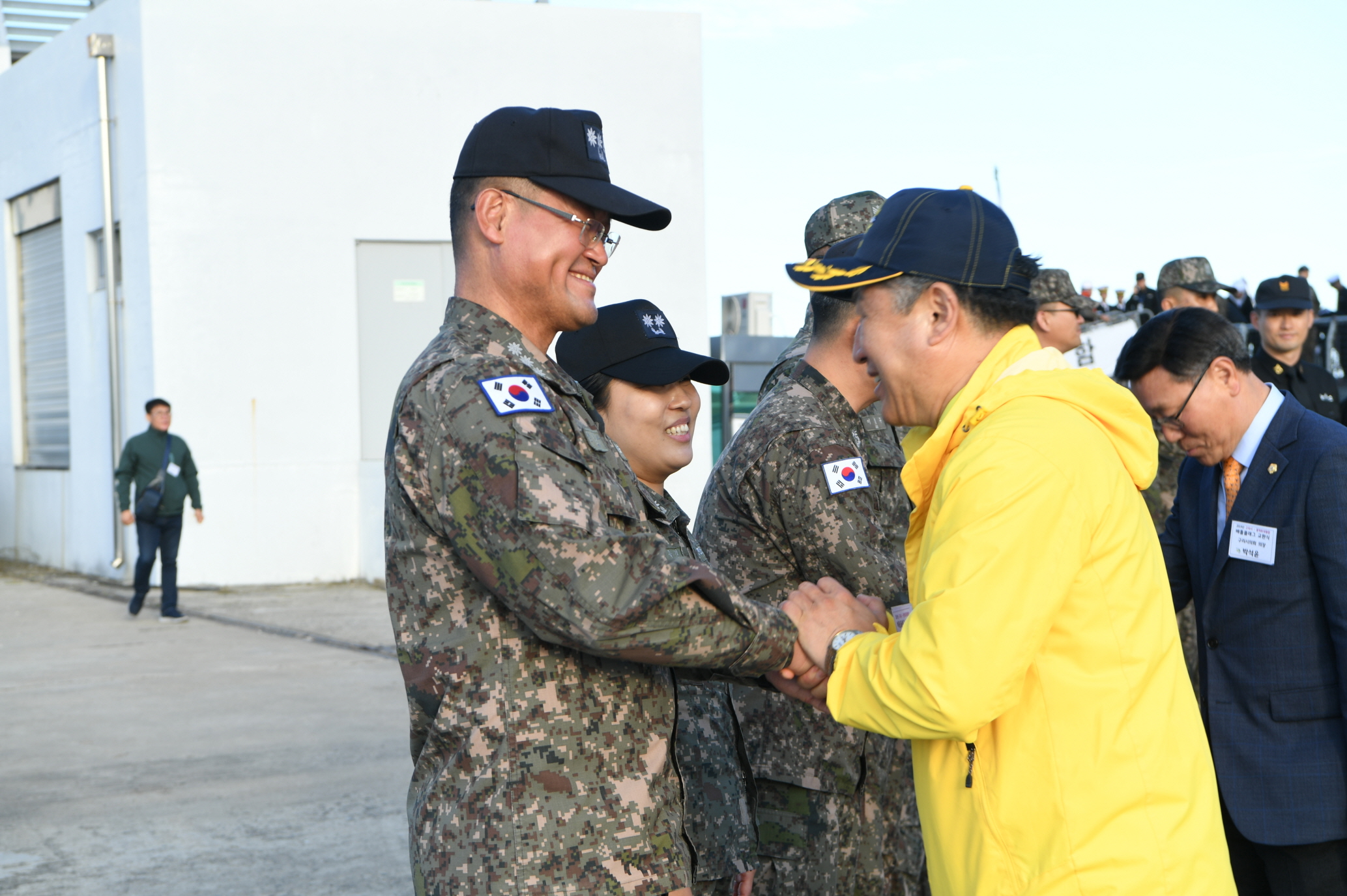구리시 - 광개토대왕함 『Battle Flag 교환식』 3-3 이미지 4 - 본문에 자세한설명을 제공합니다.