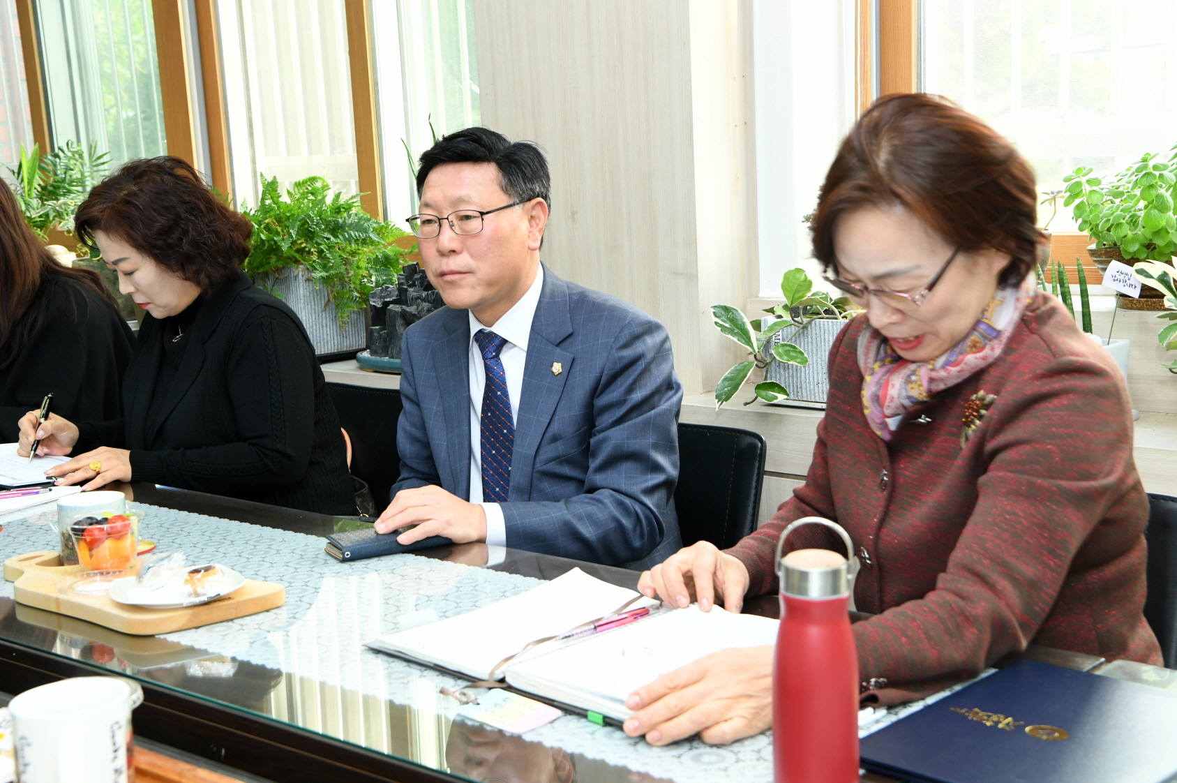 2019 학교방문 및 학교장과의 간담회 - 교문중학교 이미지 10 - 본문에 자세한설명을 제공합니다.