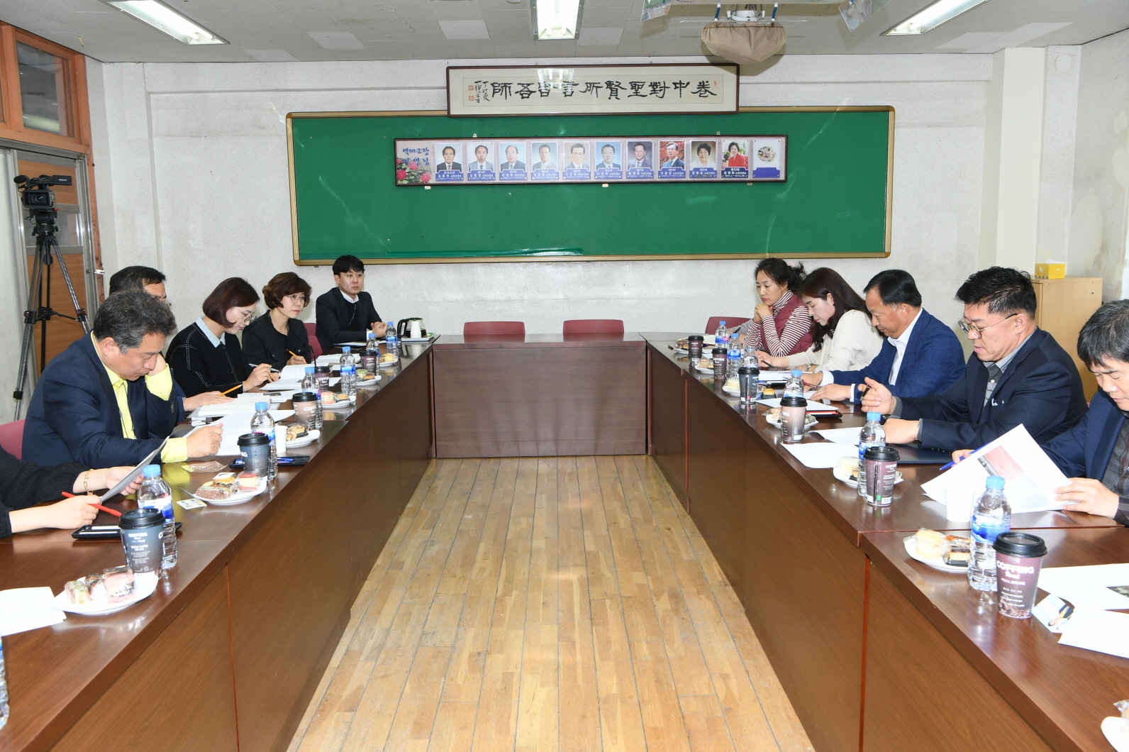 2019 학교방문 및 학교장과의 간담회 - 구리중학교 이미지 3 - 본문에 자세한설명을 제공합니다.
