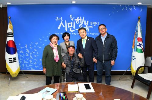 노은김규식선생 유족 간담회 이미지