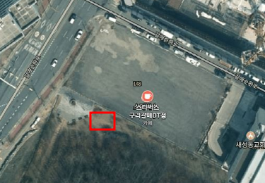 갈매협동공원 반려동물 놀이터 위성사진