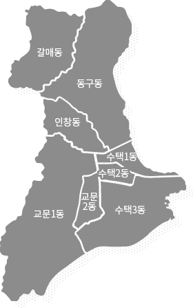 구리시 지도