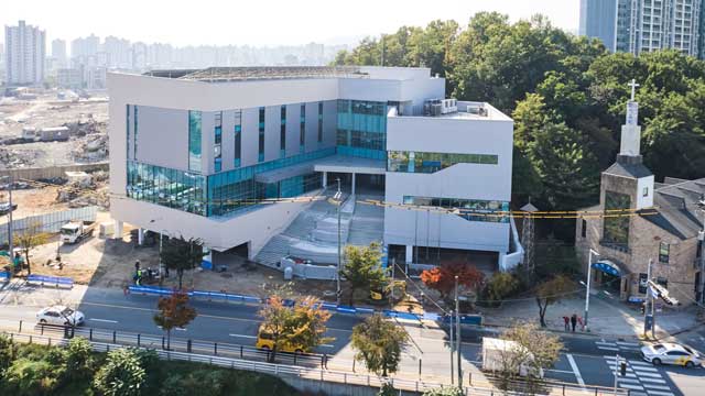 검배체육문화센터 전경